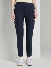 Chino broek met losse pijpen - Vrouwen - Real Navy Blue Chino broek met losse pijpen - Vrouwen - Real Navy Blue - 1 - TOM TAILOR Denim