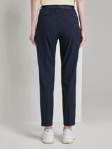 Chino broek met losse pijpen - Vrouwen - Real Navy Blue Chino broek met losse pijpen - Vrouwen - Real Navy Blue - 2 - TOM TAILOR Denim