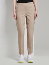 Chino Hose mit lockerem Bein - Frauen - beige melange Chino Hose mit lockerem Bein - Frauen - beige melange - 1 - TOM TAILOR Denim