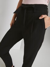 schlichte Paperbag Hose - Frauen - Deep Black schlichte Paperbag Hose - Frauen - Deep Black - 10 - TOM TAILOR Denim
