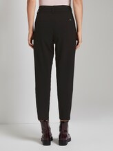 schlichte Paperbag Hose - Frauen - Deep Black schlichte Paperbag Hose - Frauen - Deep Black - 2 - TOM TAILOR Denim
