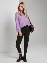 schlichte Paperbag Hose - Frauen - Deep Black schlichte Paperbag Hose - Frauen - Deep Black - 3 - TOM TAILOR Denim