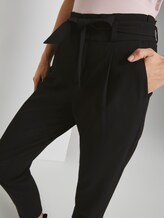 schlichte Paperbag Hose - Frauen - Deep Black schlichte Paperbag Hose - Frauen - Deep Black - 9 - TOM TAILOR Denim