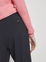 schlichte Paperbag Hose - Frauen - navy structure schlichte Paperbag Hose - Frauen - navy structure - 10 - TOM TAILOR Denim