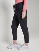 schlichte Paperbag Hose - Frauen - navy structure schlichte Paperbag Hose - Frauen - navy structure - 11 - TOM TAILOR Denim