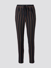 Geruite broek in enkellengte - - navy beige orange stripe Geruite broek in enkellengte - - navy beige orange stripe - 7 - Mine to five