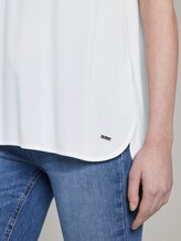 Ärmellose Bluse mit Henley-Ausschnitt - Frauen - Off White Ärmellose Bluse mit Henley-Ausschnitt - Frauen - Off White - 9 - TOM TAILOR Denim