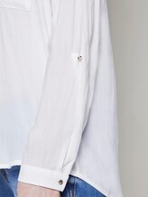 Tunikabluse mit Brusttaschen - Frauen - Off White Tunikabluse mit Brusttaschen - Frauen - Off White - 10 - TOM TAILOR Denim