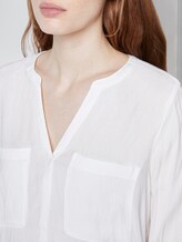 Tunikabluse mit Brusttaschen - Frauen - Off White Tunikabluse mit Brusttaschen - Frauen - Off White - 9 - TOM TAILOR Denim