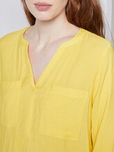 Tunikabluse mit Brusttaschen - Frauen - Golden Summer Yellow Tunikabluse mit Brusttaschen - Frauen - Golden Summer Yellow - 9 - TOM TAILOR Denim