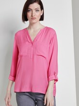 Tunikabluse mit Brusttaschen - Frauen - wild orchid pink Tunikabluse mit Brusttaschen - Frauen - wild orchid pink - 5 - TOM TAILOR Denim