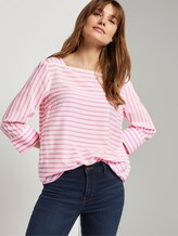 Gestreepte Blouse met Carree Hals - Vrouwen - rose white stripe Gestreepte Blouse met Carree Hals - Vrouwen - rose white stripe - 5 - TOM TAILOR Denim