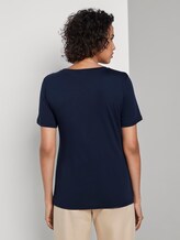 Printed T-shirt - Women - Sky Captain Blue Printed T-shirt - Women - Sky Captain Blue - 2 - Mine to five