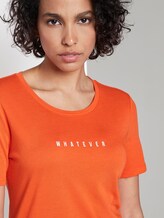 Printed T-shirt - Women - Fiery Orange Printed T-shirt - Women - Fiery Orange - 9 - Mine to five