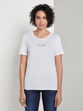 Printed T-shirt - Women - White Printed T-shirt - Women - White - 1 - Mine to five