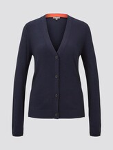 Cardigan mit Kontrast-Details - Frauen - Sky Captain Blue Cardigan mit Kontrast-Details - Frauen - Sky Captain Blue - 7 - Mine to five