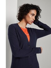 Cardigan mit Kontrast-Details - Frauen - Sky Captain Blue Cardigan mit Kontrast-Details - Frauen - Sky Captain Blue - 9 - Mine to five