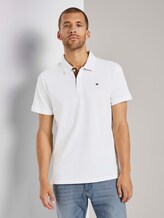 Basic Poloshirt - Männer - Off White Basic Poloshirt - Männer - Off White - 1 - TOM TAILOR