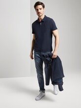 Basic Poloshirt - Männer - Sky Captain Blue Basic Poloshirt - Männer - Sky Captain Blue - 3 - TOM TAILOR