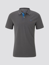 Basic Poloshirt - Männer - Tarmac Grey Basic Poloshirt - Männer - Tarmac Grey - 7 - TOM TAILOR