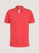 Basic Poloshirt - Männer - Plain Red Basic Poloshirt - Männer - Plain Red - 7 - TOM TAILOR