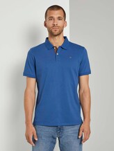 Basic Poloshirt - Männer - Advanced Blue Basic Poloshirt - Männer - Advanced Blue - 1 - TOM TAILOR