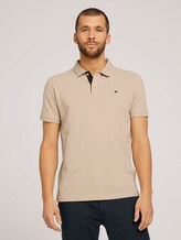 Basic Poloshirt - Männer - Sandy Beige Basic Poloshirt - Männer - Sandy Beige - 1 - TOM TAILOR