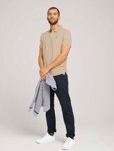 Basic Poloshirt - Männer - Sandy Beige Basic Poloshirt - Männer - Sandy Beige - 3 - TOM TAILOR