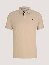 Basic Poloshirt - Männer - Sandy Beige Basic Poloshirt - Männer - Sandy Beige - 7 - TOM TAILOR