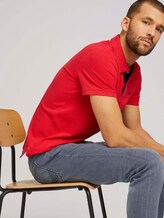 Basic Poloshirt - Männer - Powerful Red Basic Poloshirt - Männer - Powerful Red - 5 - TOM TAILOR