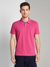 Basic Poloshirt - Männer - carmine pink Basic Poloshirt - Männer - carmine pink - 1 - TOM TAILOR