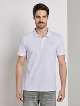 Basic Poloshirt - Männer - White Basic Poloshirt - Männer - White - 1 - TOM TAILOR