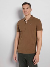 Basic Poloshirt - Männer - brown oak Basic Poloshirt - Männer - brown oak - 1 - TOM TAILOR