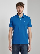 Basic Poloshirt - Männer - victory blue Basic Poloshirt - Männer - victory blue - 1 - TOM TAILOR