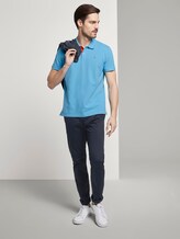 Basic Poloshirt - Männer - soft cloud blue Basic Poloshirt - Männer - soft cloud blue - 3 - TOM TAILOR