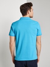 Basic Poloshirt - Männer - north blue Basic Poloshirt - Männer - north blue - 2 - TOM TAILOR