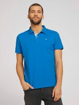 Basic Poloshirt - Männer - bright ibiza blue Basic Poloshirt - Männer - bright ibiza blue - 1 - TOM TAILOR