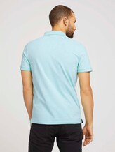Basic Poloshirt - Männer - lucite green white melange Basic Poloshirt - Männer - lucite green white melange - 2 - TOM TAILOR