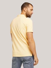 Basic Poloshirt - Männer - pale yellow white melange Basic Poloshirt - Männer - pale yellow white melange - 2 - TOM TAILOR