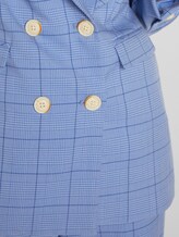 Karo Blazer im Girlfriend-Fit - Frauen - blue check design Karo Blazer im Girlfriend-Fit - Frauen - blue check design - 9 - Mine to five
