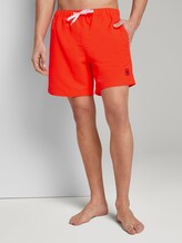 Swimming trunks with slanted pockets - Men - neon peach Swimming trunks with slanted pockets - Men - neon peach - 1 - TOM TAILOR