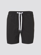 Badeshorts mit Eingrifftaschen - Männer - Black Badeshorts mit Eingrifftaschen - Männer - Black - 7 - TOM TAILOR