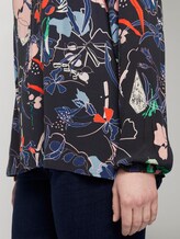 Bluse mit Blumenmuster - Frauen - navy new flower print Bluse mit Blumenmuster - Frauen - navy new flower print - 10 - My True Me