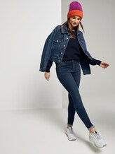 Gestrickter Basic-Pullover - Frauen - Real Navy Blue Gestrickter Basic-Pullover - Frauen - Real Navy Blue - 3 - TOM TAILOR Denim