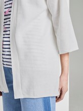 Strukturierter Kimono - Frauen - Off White Strukturierter Kimono - Frauen - Off White - 10 - TOM TAILOR Denim