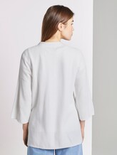Strukturierter Kimono - Frauen - Off White Strukturierter Kimono - Frauen - Off White - 2 - TOM TAILOR Denim