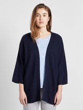 Strukturierter Kimono - Frauen - Real Navy Blue Strukturierter Kimono - Frauen - Real Navy Blue - 1 - TOM TAILOR Denim