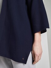 Strukturierter Kimono - Frauen - Real Navy Blue Strukturierter Kimono - Frauen - Real Navy Blue - 10 - TOM TAILOR Denim