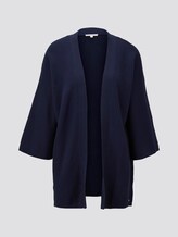 Strukturierter Kimono - Frauen - Real Navy Blue Strukturierter Kimono - Frauen - Real Navy Blue - 7 - TOM TAILOR Denim