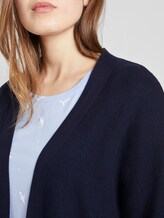 Strukturierter Kimono - Frauen - Real Navy Blue Strukturierter Kimono - Frauen - Real Navy Blue - 9 - TOM TAILOR Denim